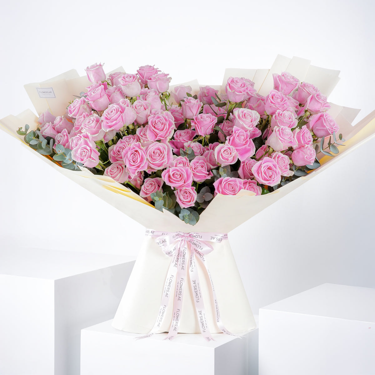 100 Pink Roses