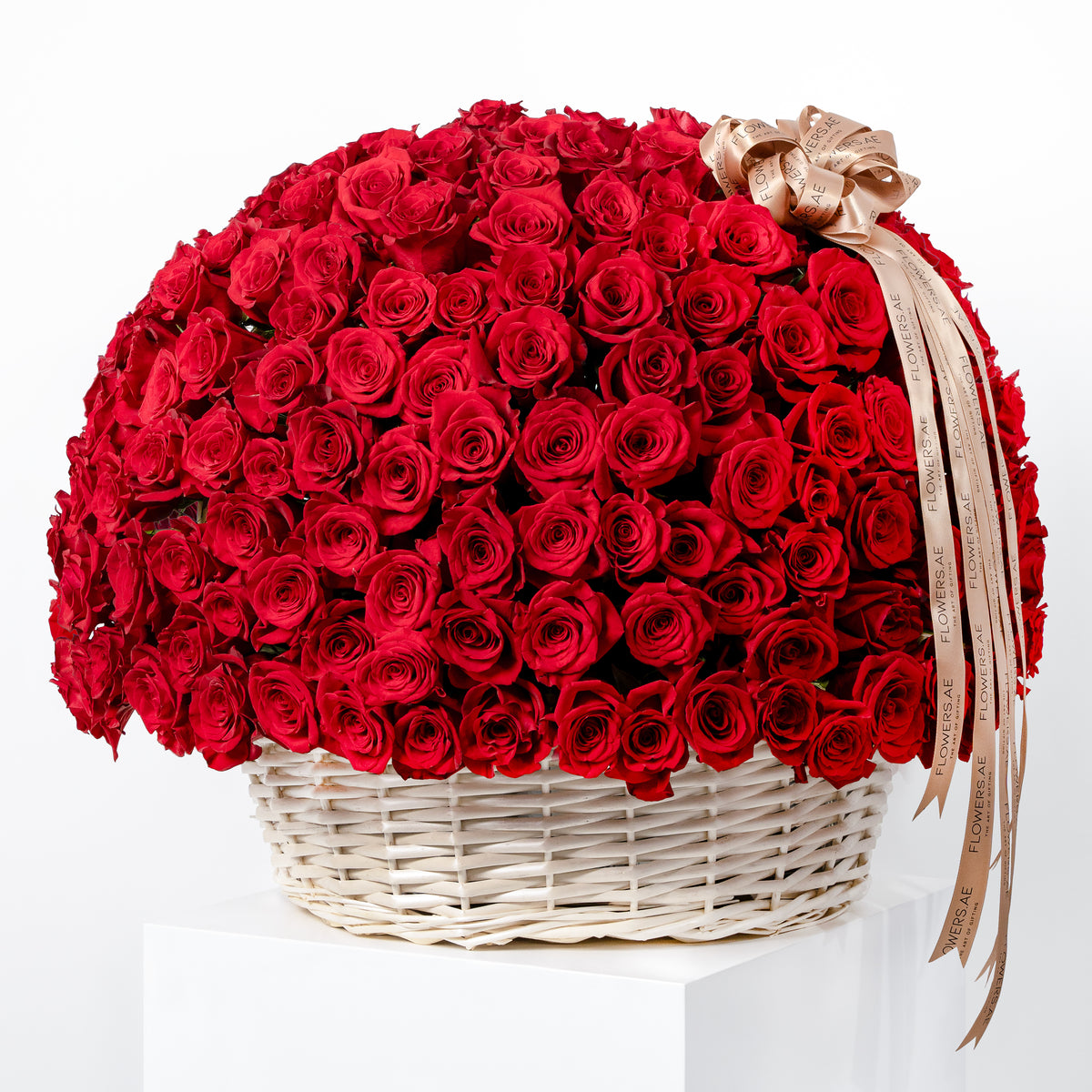 365 Red Roses Basket