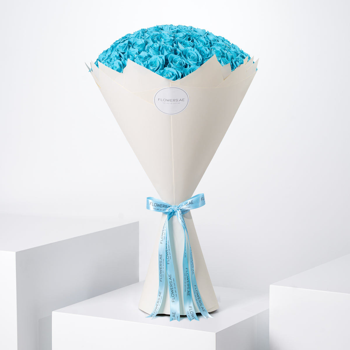 Anniversary 50 Tiffany Blue Roses