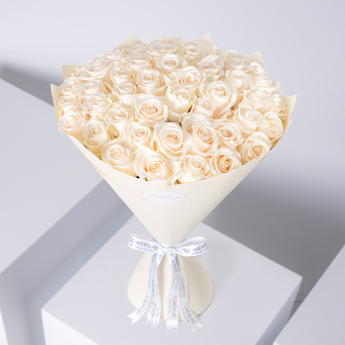 Anniversary 50 White Roses