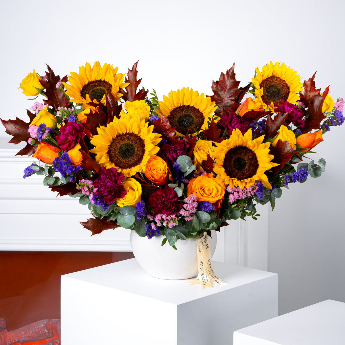 Autumn Vibrant Vase