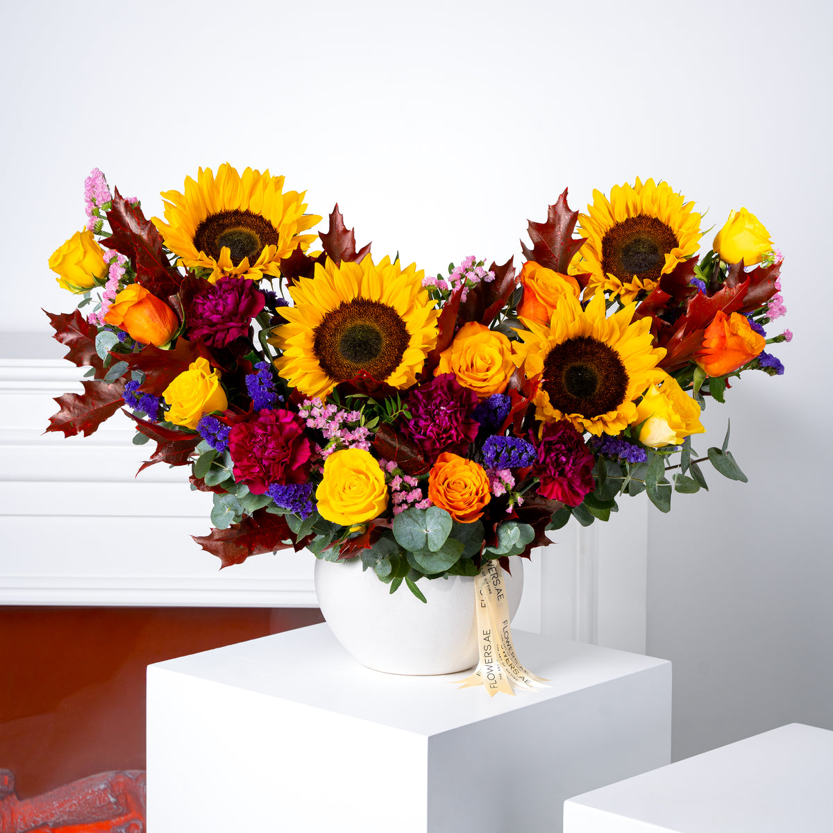 Autumn Vibrant Vase