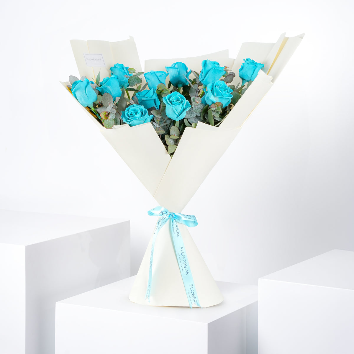 12 Tiffany Blue Roses