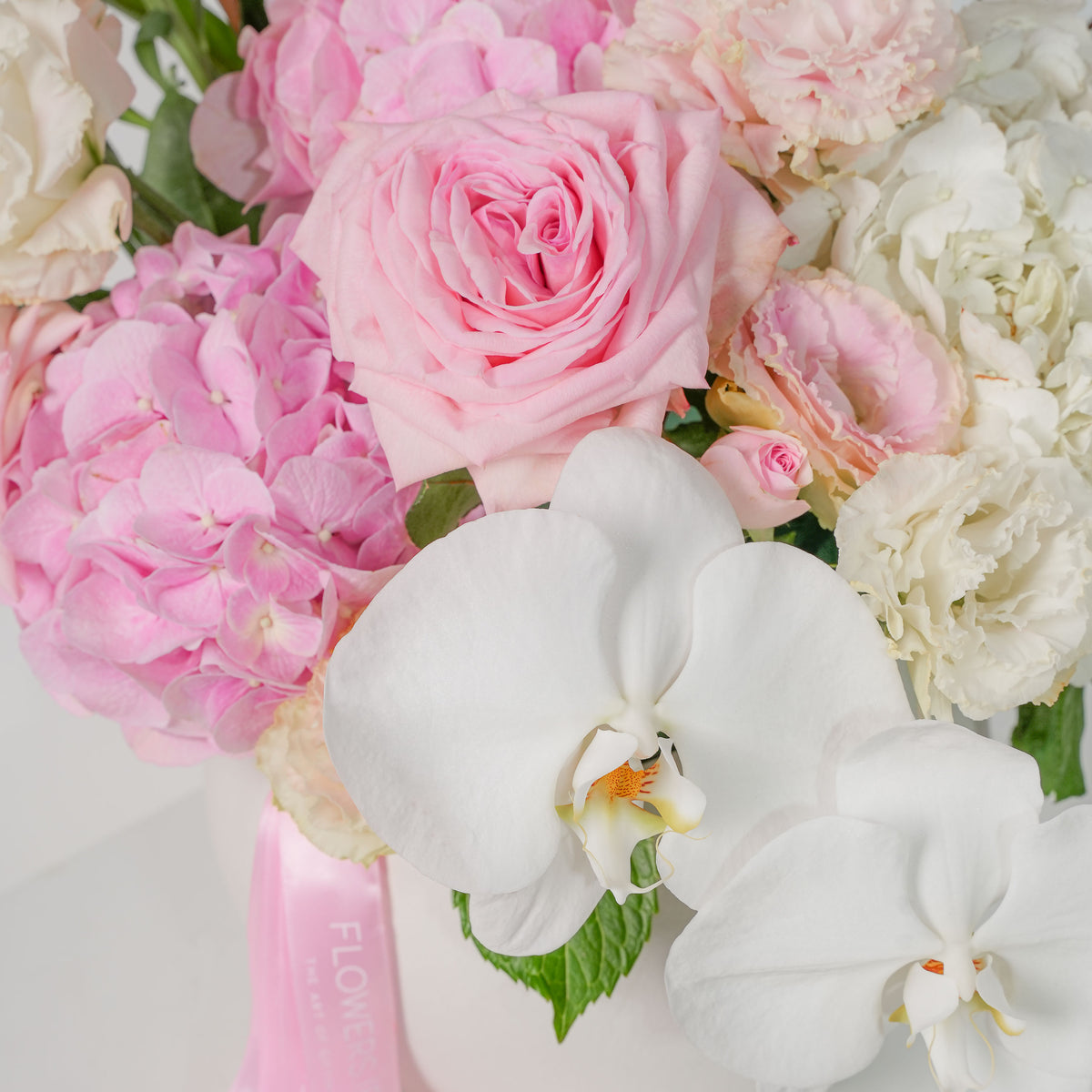 Elegant Pinks Hatbox