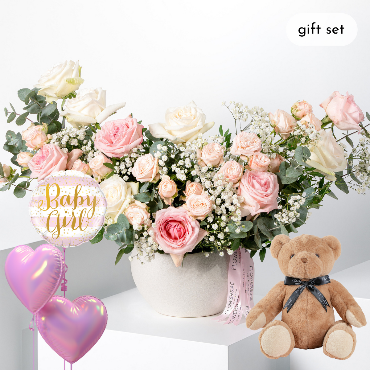 Baby Adelle  Vase (Gift Set)