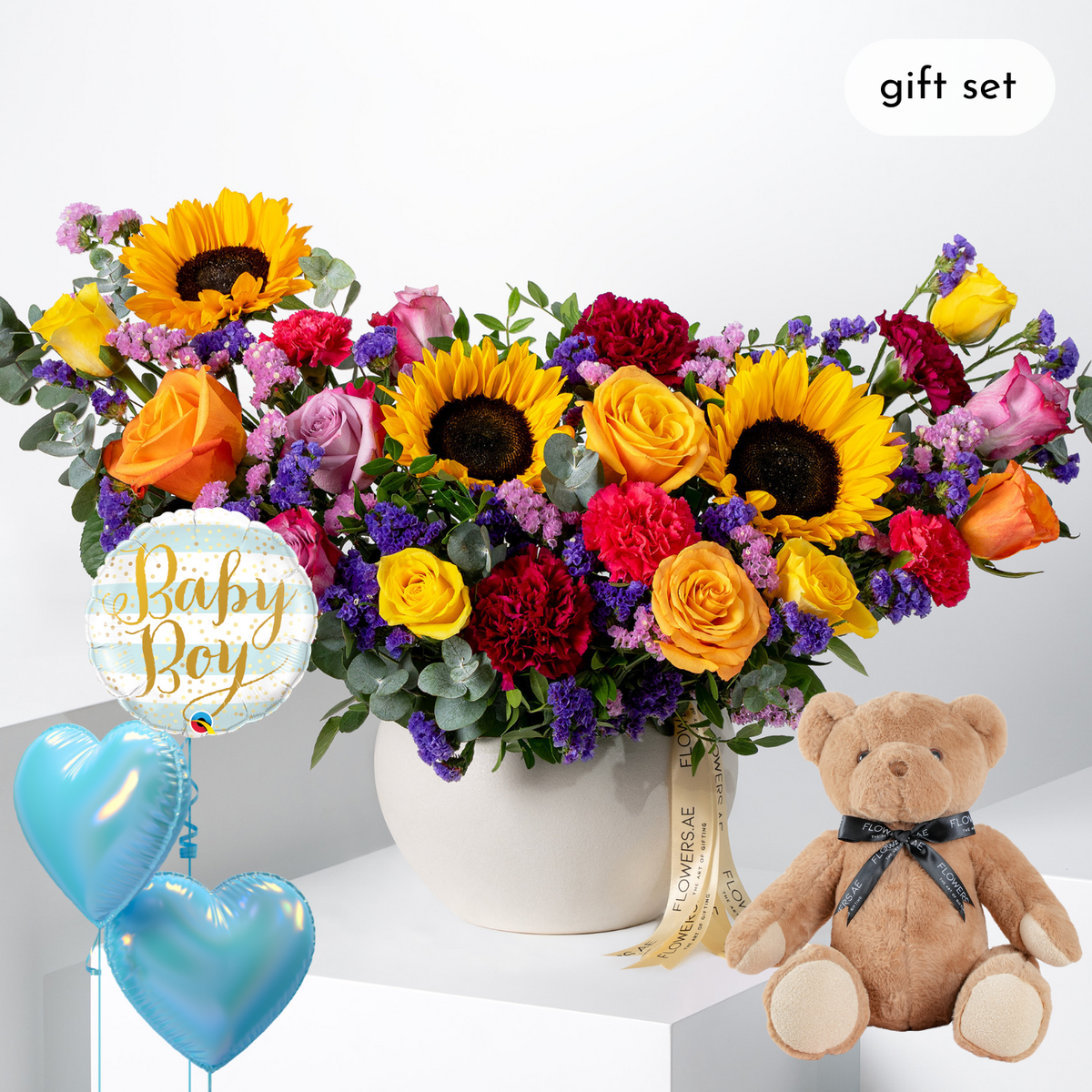 Baby Vibrant  Vase (Gift Set)