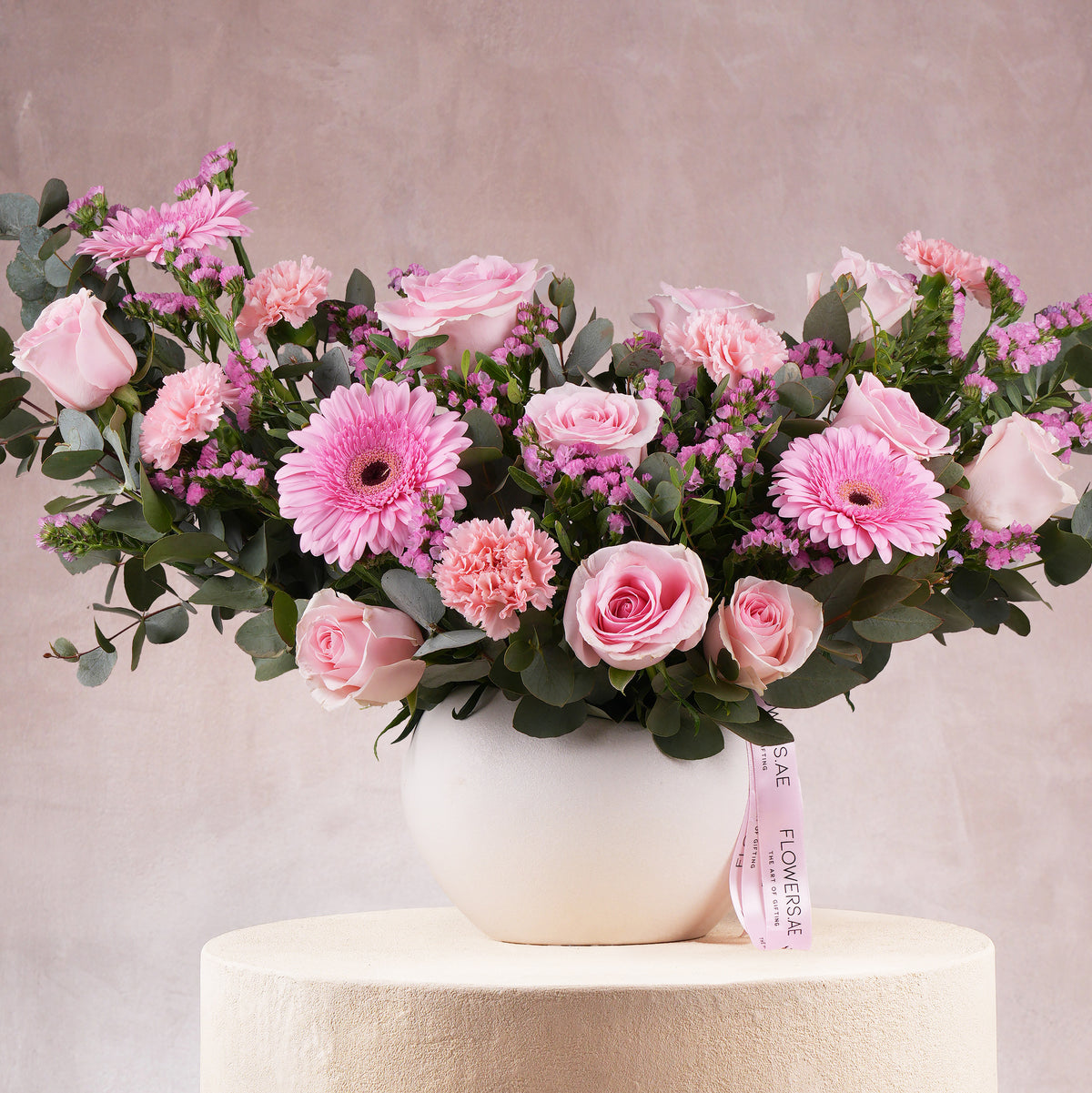 Birthday Pink Perfection  Vase