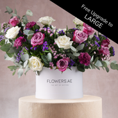 Lavender Floral Hatbox