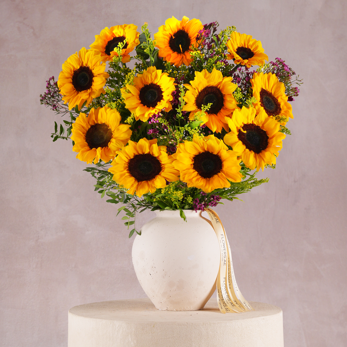 Luxury Sunflower Vase