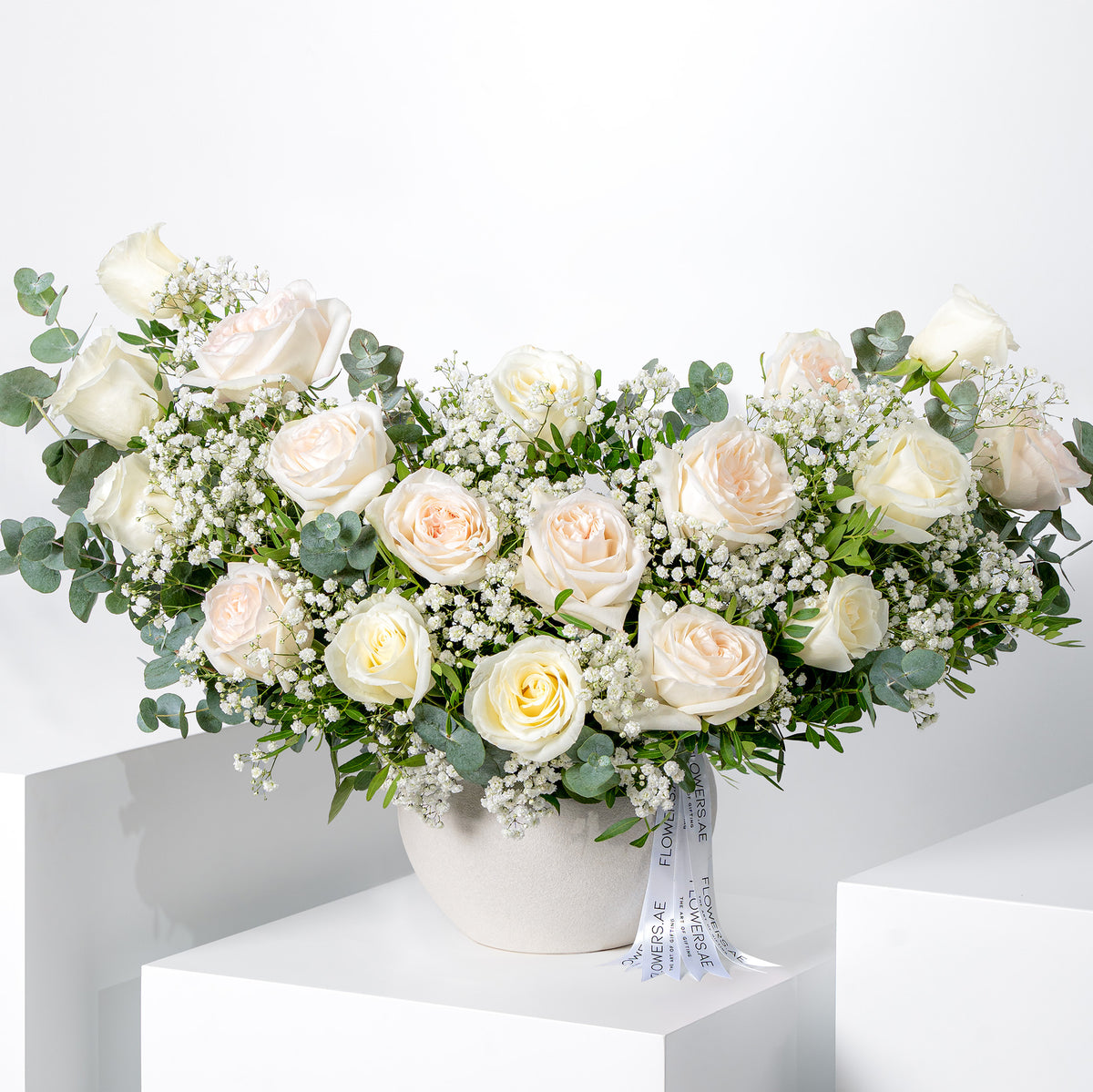 Perfect White  Vase