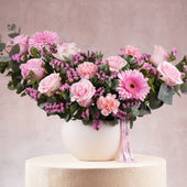 Birthday Pink Perfection  Vase