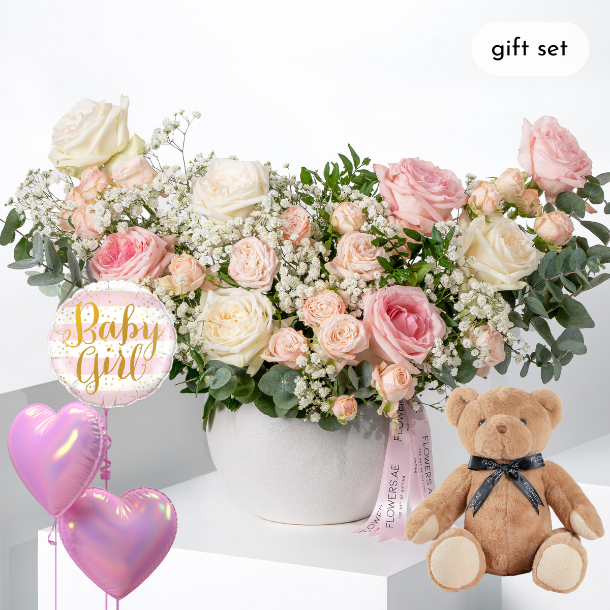 Baby Adelle  Vase (Gift Set)