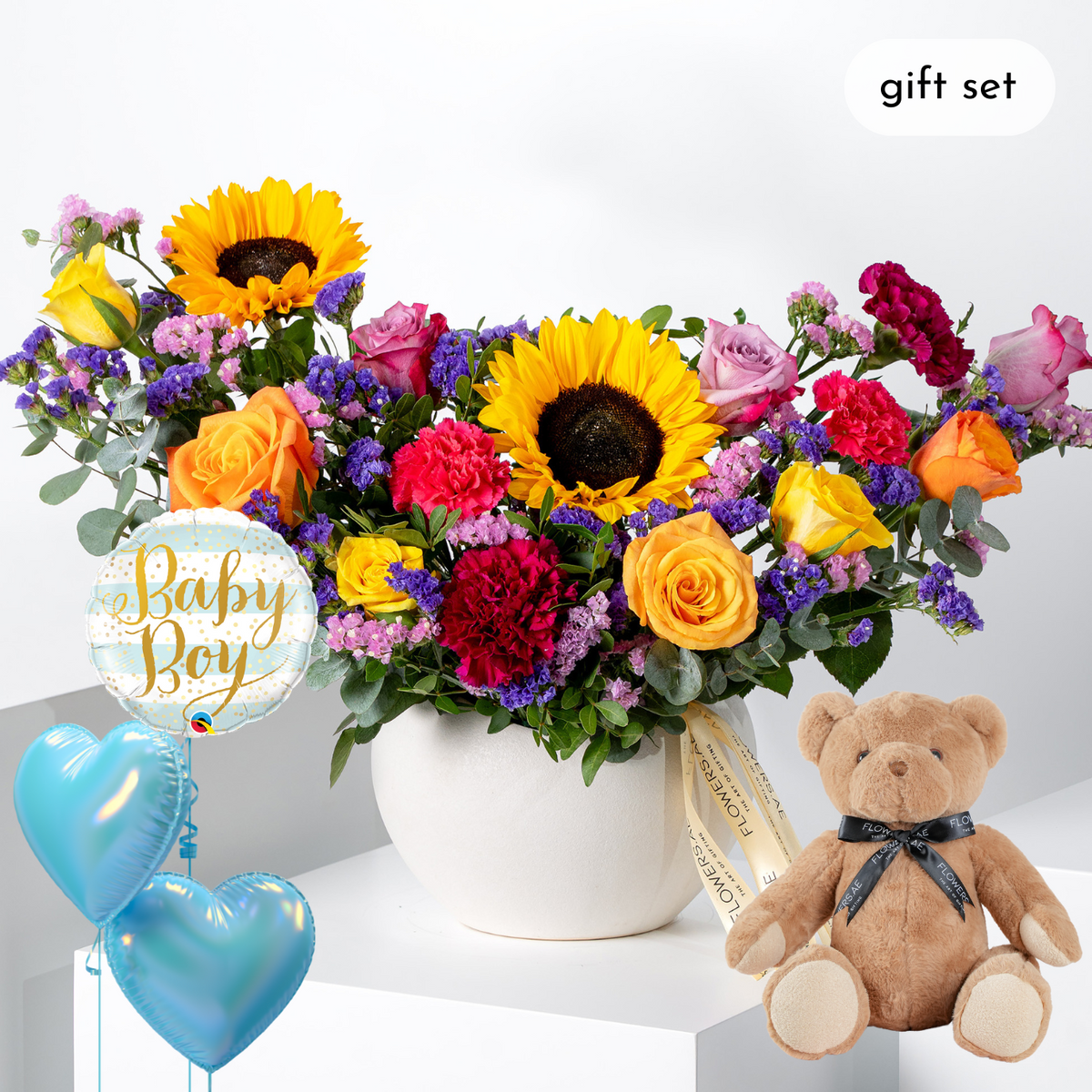 Baby Vibrant  Vase (Gift Set)