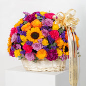 Vibrant Basket