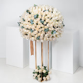 365 White Roses Stand