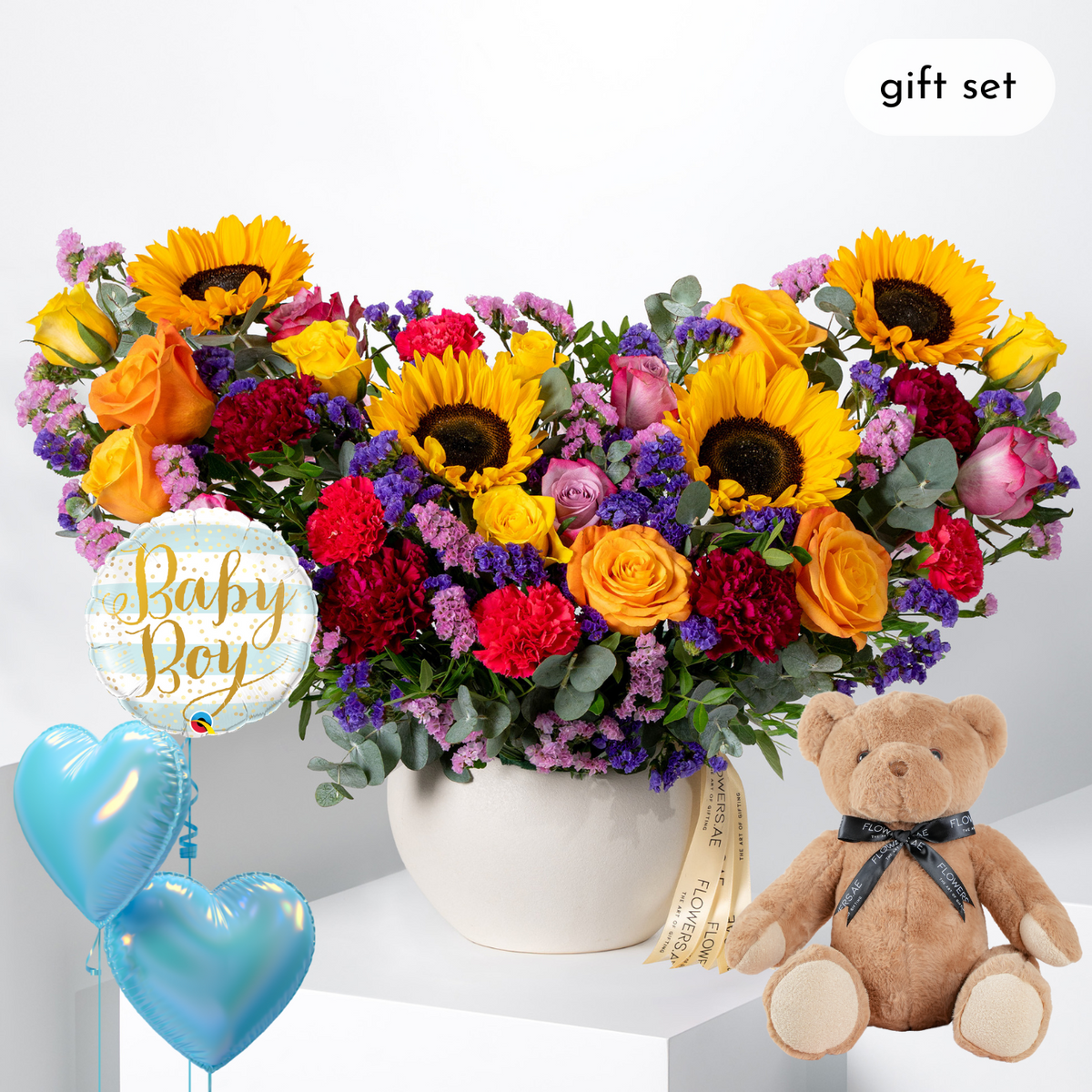 Baby Vibrant  Vase (Gift Set)