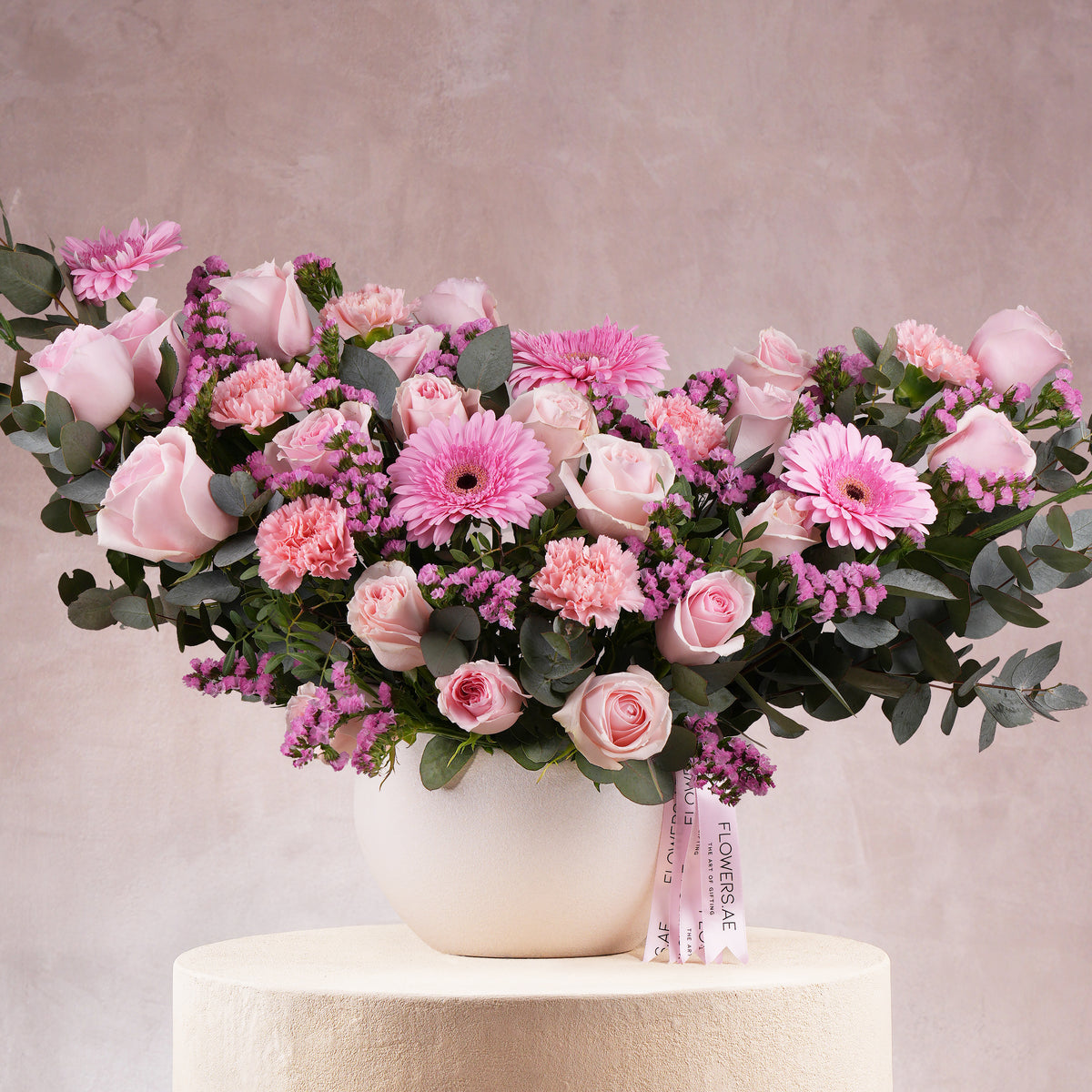 Birthday Pink Perfection  Vase